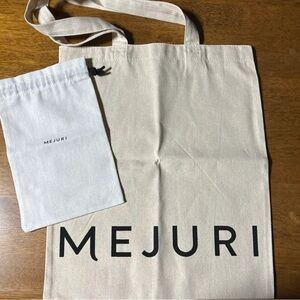 Mejuri Cream Tote Bag